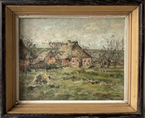 Tableau huile impressionniste - tableau,