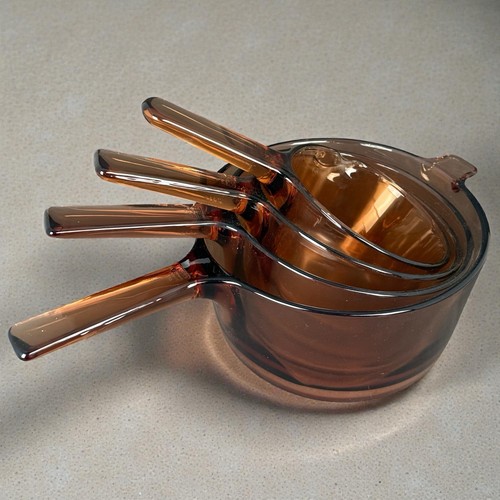 Lot casseroles verre vision - 4,