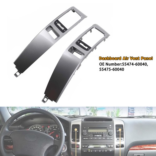 Dashboard air vent panel - 2x,
