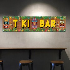 Tiki Bar Banner Party Supply