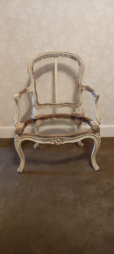 Paire fauteuils louis xv - paire,