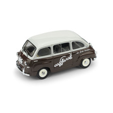 FIAT 600 MULTIPLA CIOCCOLATO CAFFAREL 1956 1:43 Brumm Veicoli Commerciali Nouvea