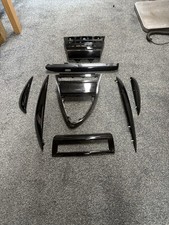 BMW E64 6 Series Piano Black Interior Trim - Set (8 Pieces) #7114939 