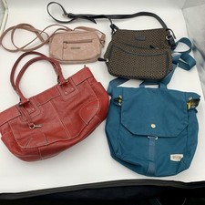 LOT OF 4 Purses Bags Fossil Relic Duluth Trading Multi Sac Shoulder Crossbody