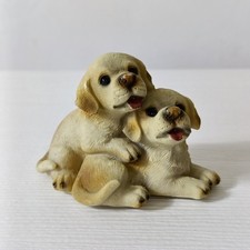 Ornement figurine chiots