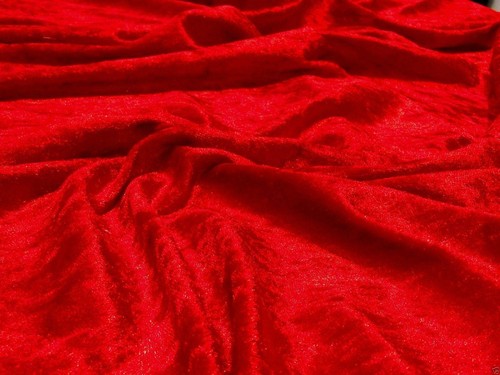 Tissu velours écrasé - tissu,