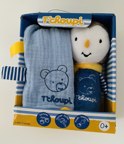 4040 set doudou ours bleu - doudou,