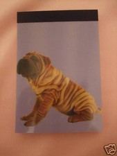 Carnet aimanté à feuilles - SHAR PEI