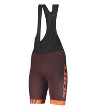 Short Été Vélo SCOTT RC Équipe Maroon Red Orange
