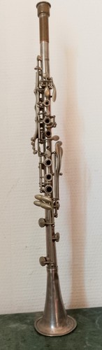 Clarinette ancienne métal