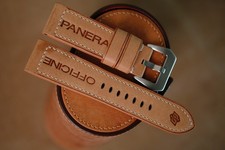 Handmade beige PAM strap Officine Panerai strap size 24/22 (or size 22 26 27)