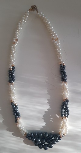 Collier perles fines de - perles,