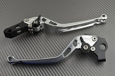 levier leviers levers long CNC aluminium KTM	DUKE 125 200 390 SANS ABS	2013-2014