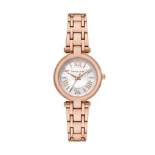 Montre Femme MICHAEL KORS LANEY MK4893 Acier Inoxydable Gold Rose Blanc