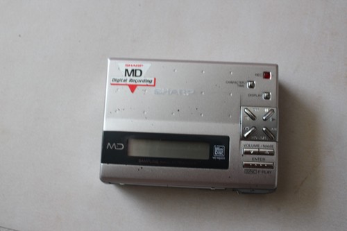 Sharp portable mini disc - portable,