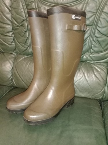 Bottes aigle vertes - bottes, doublées