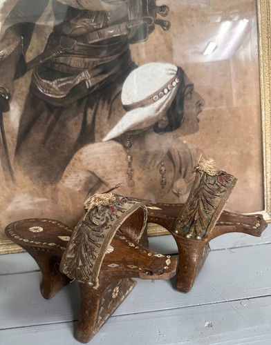 Ancienne paire chaussures - paire,