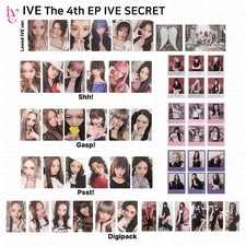 IVE 4th EP Album IVE SECRET Loved IVE / Photobook ver. Official Photocard