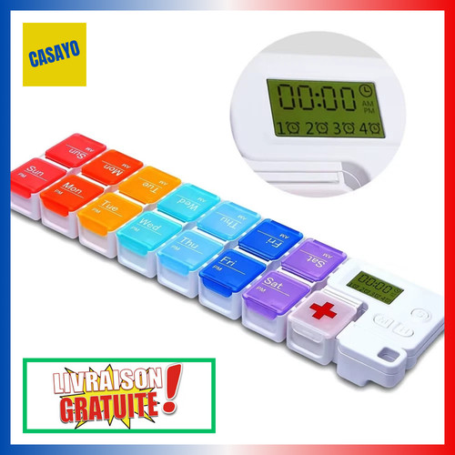 Pilulier jours pm avec - 7,