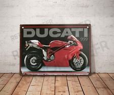 Plaque métal vintage  Ducati