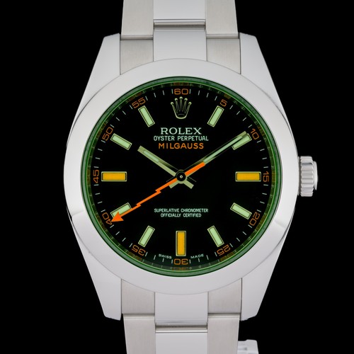 Rolex milgauss 116400gv black - 116400gv,