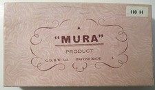 Mura Sealing Wax Set  - 2 brass Stamps - 4 Wax Colors- British