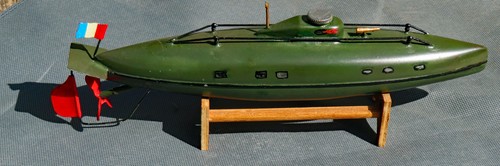Sous marin jouet ancien - jouet,