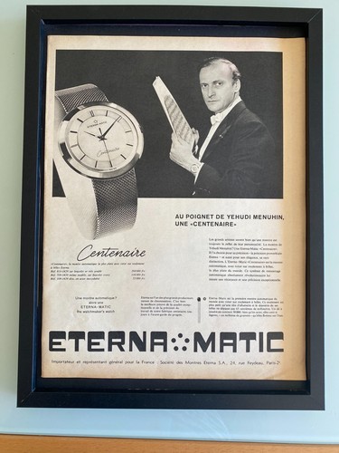 Cadre publicité vintage - ◕,