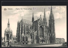 CPA Ostende, L´Eglise S.S