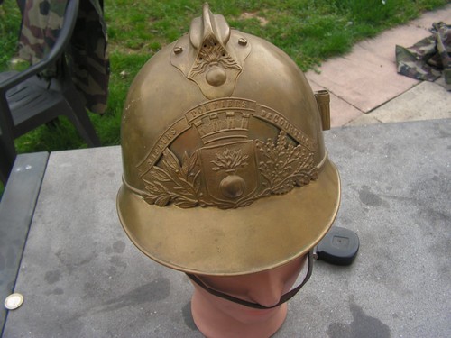 Casque de pompier - de,