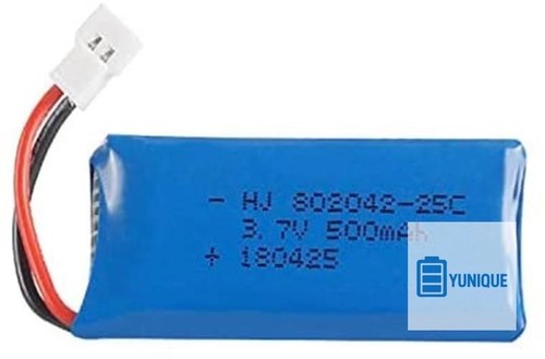 Batterie lipo 500mah pour - lipo, 3.7v