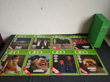 MAGAZINE Géo revue N°61 À 68 Lot  1984 Tbe Livraison Offerte !!!!!!!!