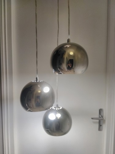 Luminaire space age eye ball