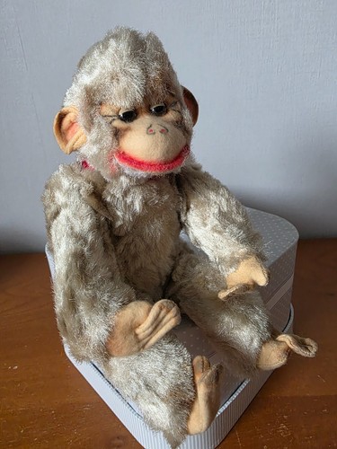 Ancien singe mohair feutre - singe,
