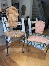 Lot 2 CHAISE MEUBLE DE POUPEE