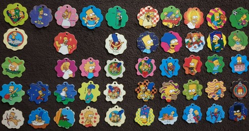 Simpsons tazos croky caps - -, /