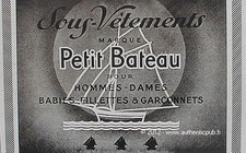 1943 ADVERT PUB BABY GIRL UNDER CLOTHING ADVERTISING