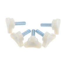  Lot de 5 supports de mannequin réglables, matériel de serrage de base, vis de