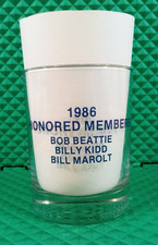 1986 Colorado Ski Hall of Fame Glass Bob Beattie, Billy Kidd, Bill Marolt