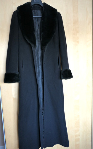 Manteau long laine - manteau, en
