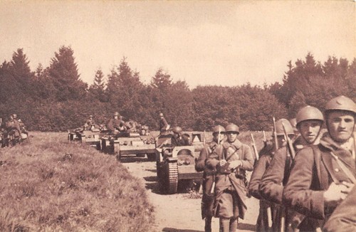 Cpa guerre infanterie - cpa,