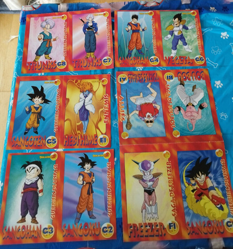 Lot fiches atlas dragon - ball, z