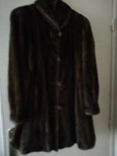 Manteau Fourrure Vison Véritable - Réversible