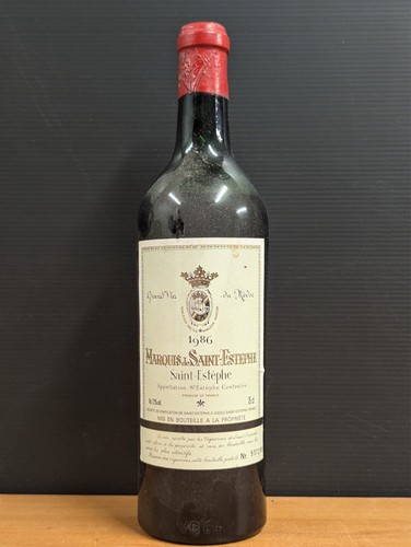 Saint estephe 1986 marquis - estephe,