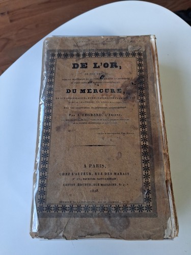 Livre ancien medecine - de, or