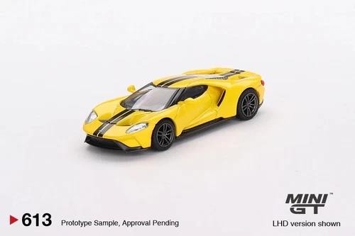 Ford jaune triple lhd - lhd, 1:64