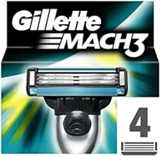 Pack 4 Lames GILLETTE MACH3