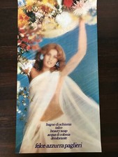 Straw Blue Felce Advertising Poster - P233