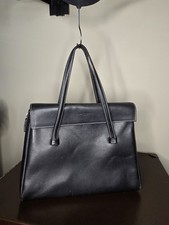 Just Campagne Merveilleux Pullman Shoulder Bag Black Leather