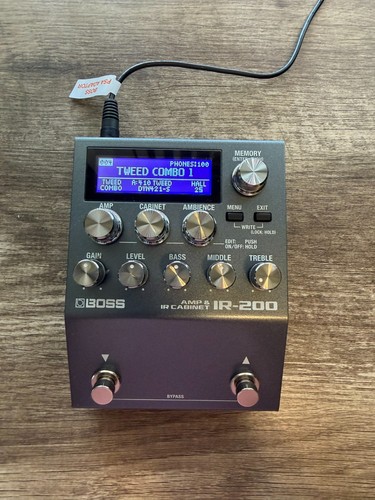 Boss 200 amp simulator mint - amp,